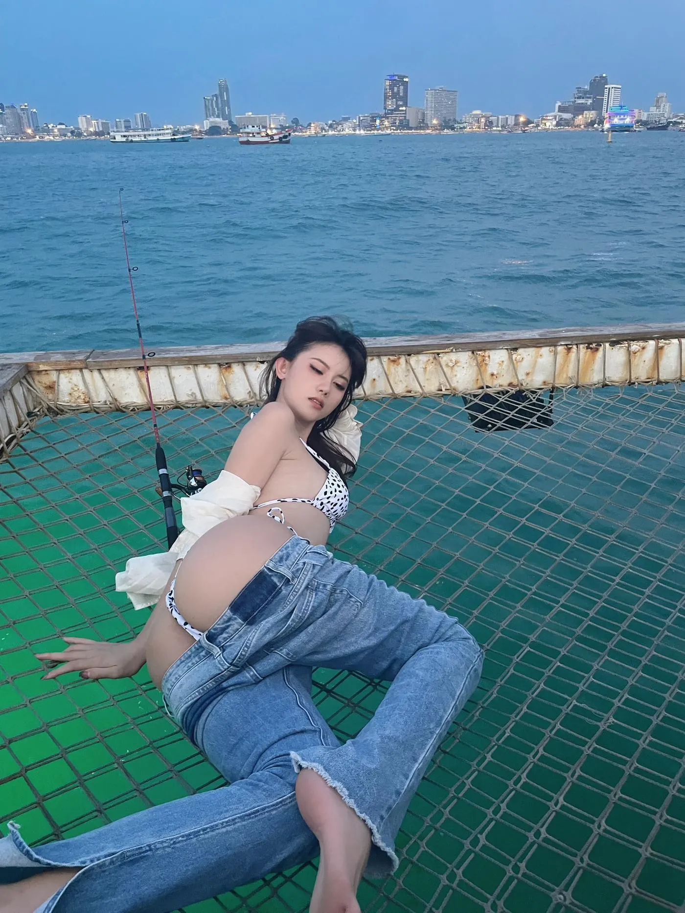 就是阿朱啊 – NO.07 5月微密圈 紫色纱裙美人鱼 [67P]插图4